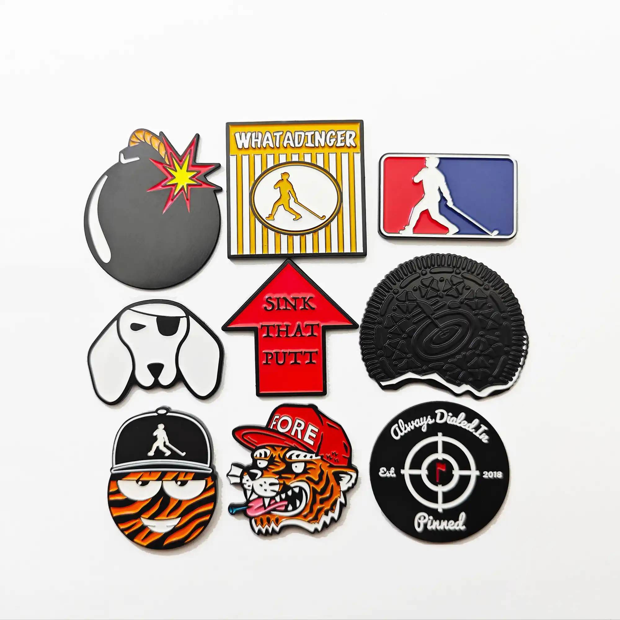 Custom Logo Golf Ball Marker