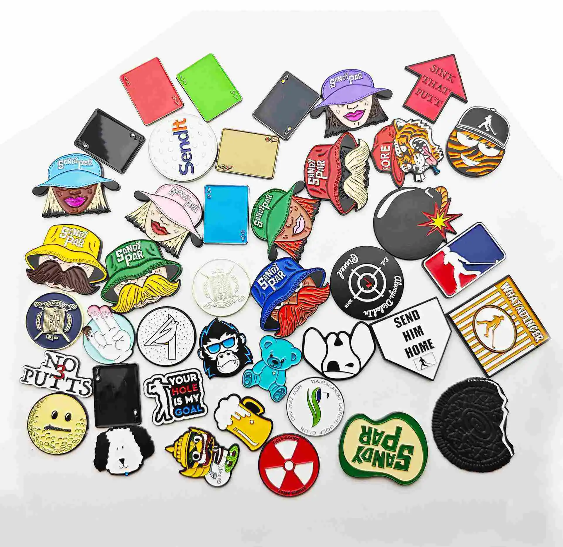 Custom Logo Golf Ball Marker