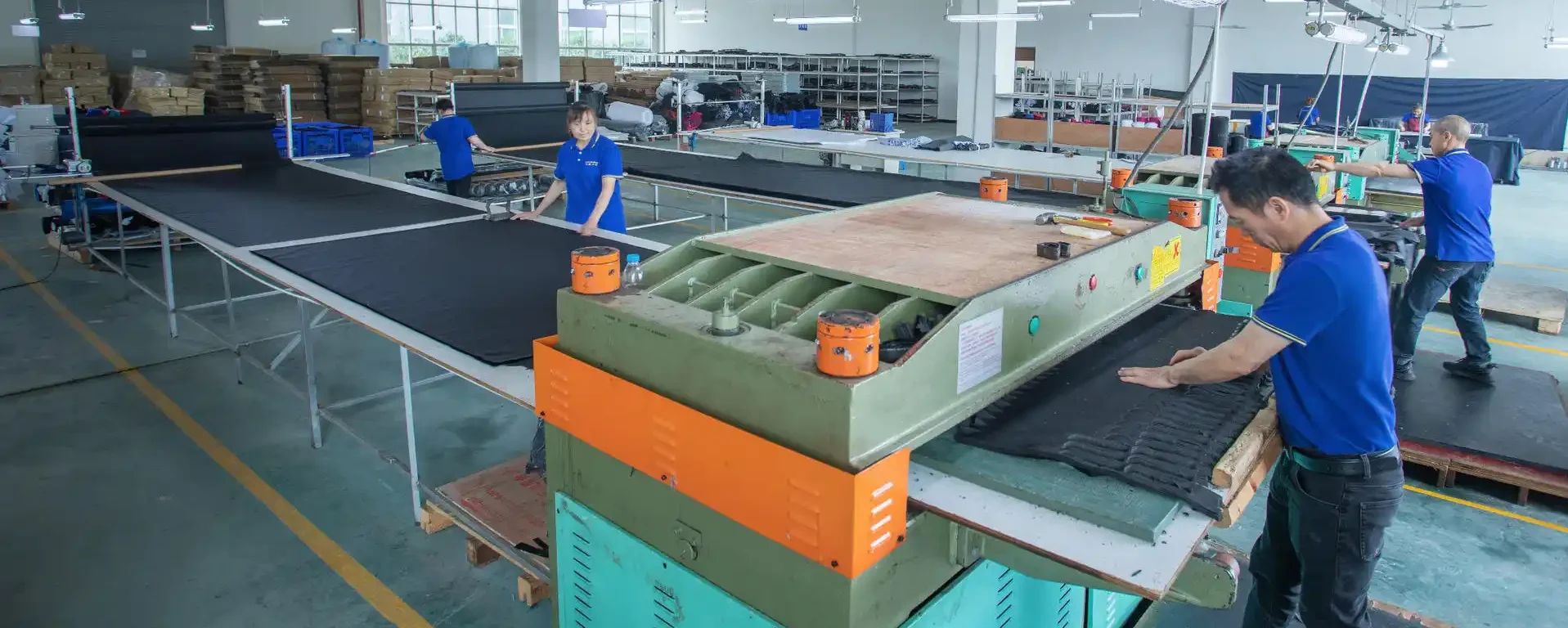 Material Cutting and Inspection