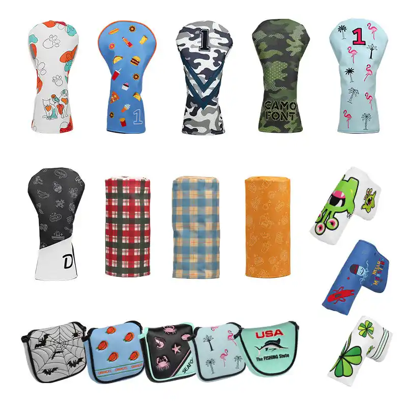 Custom Print Logo Golf Headcovers