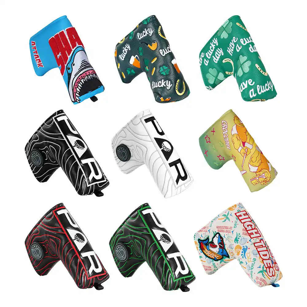 Custom PU Golf Putter Head covers